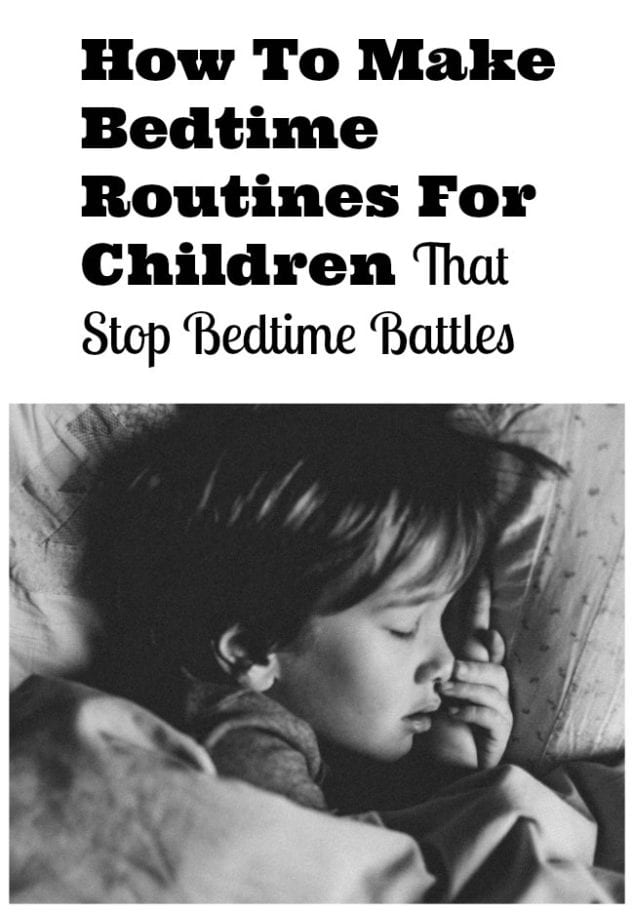 Toddler Bedtime Routines