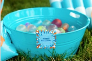 Water Balloon Fight summer activities for kids