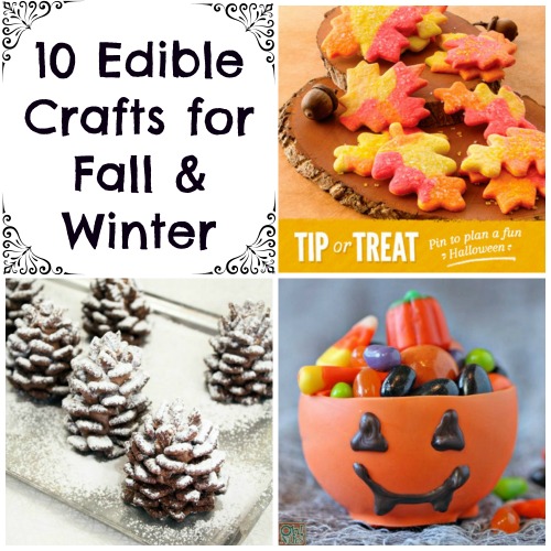 edible crafts for fall