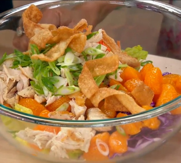 Chinese Chicken Salad With Mandarin Oranges