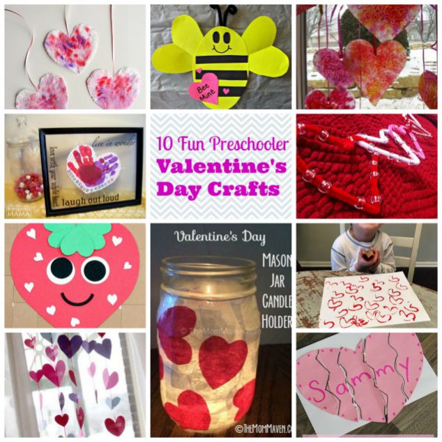 Valentine's Day Crafts Preschoolers