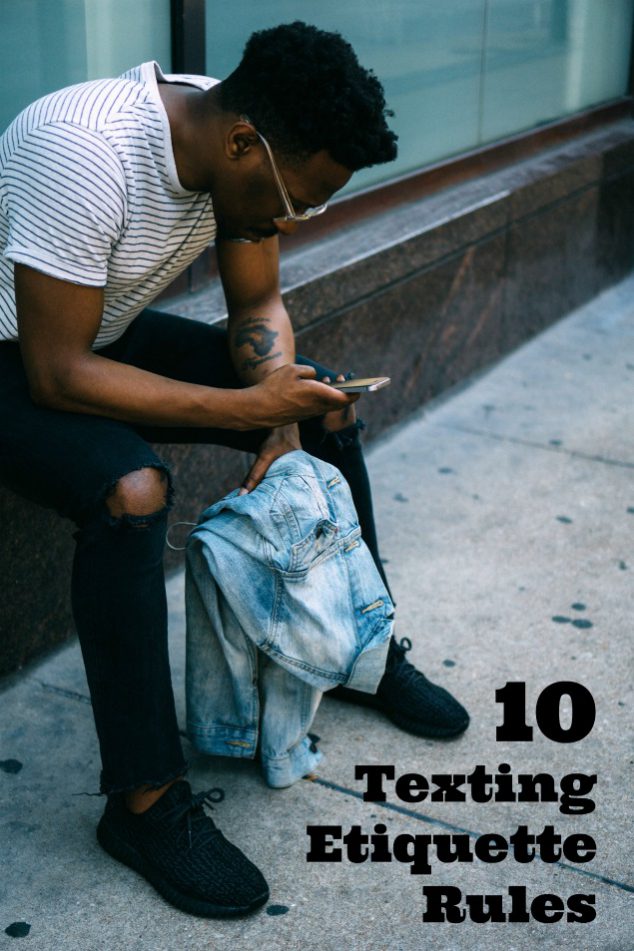 10 Texting Etiquette Rules