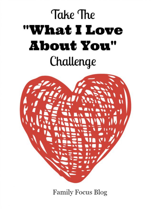 What I love about you challenge