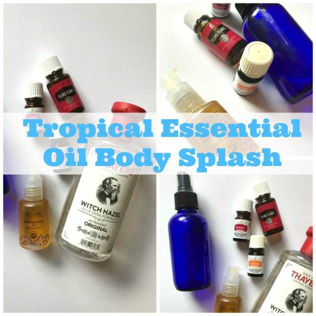 essential oil body spray 