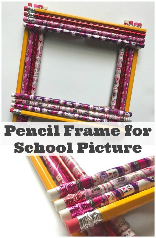 diy pencil frame