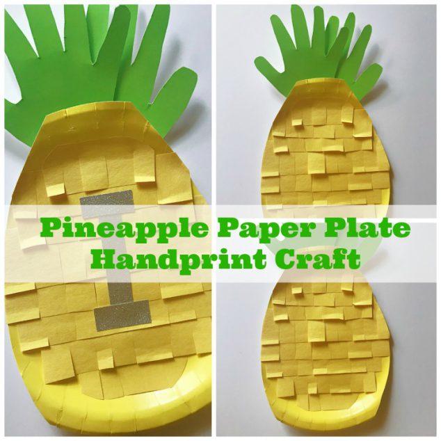 pineapple crafts for toddlers