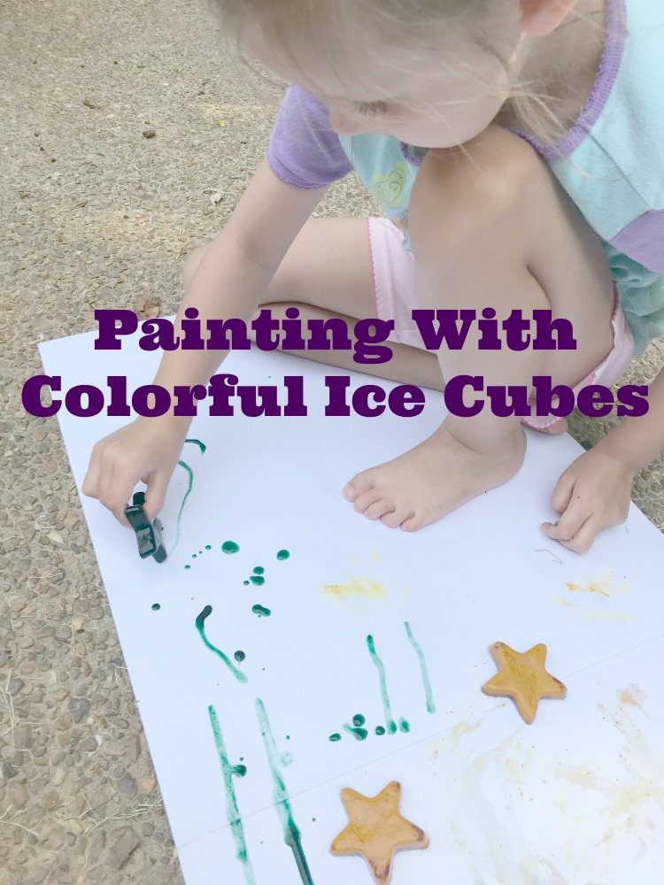 Painting With Ice Cubes