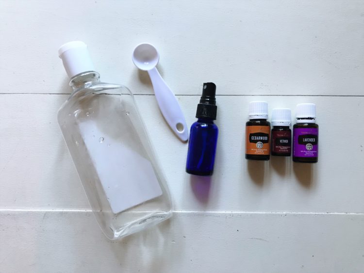 DIY essential oil sprays