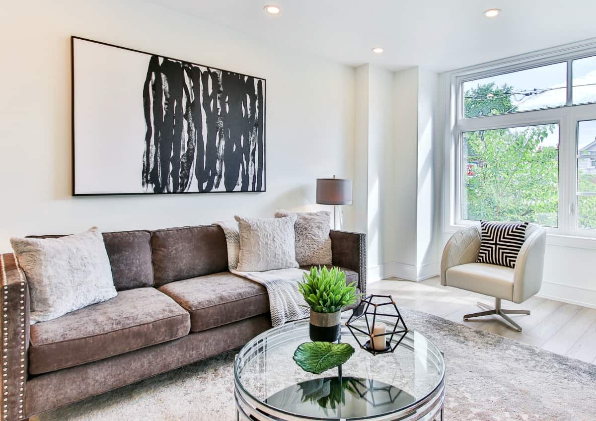 minimalist home decor living room