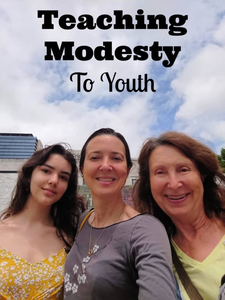 teaching modesty to youth