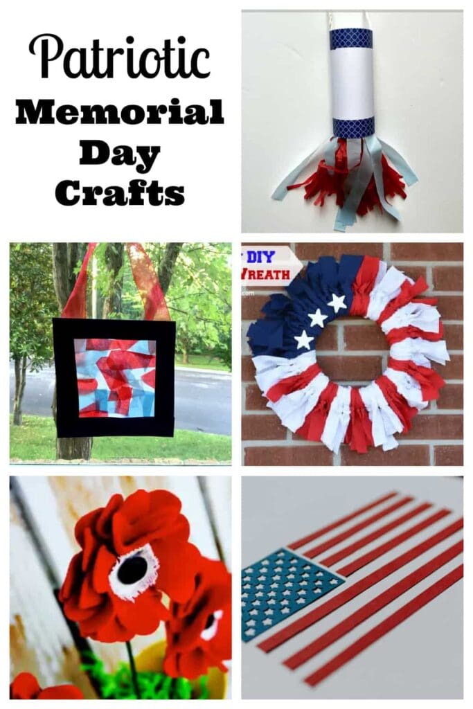 Patriotic Memorial Day Crafts