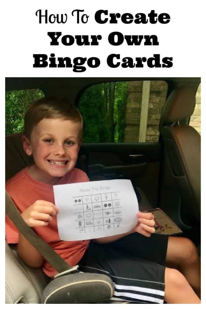 create your own bingo cards