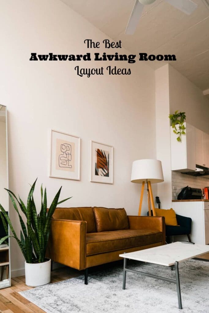 awkward living room layout ideas